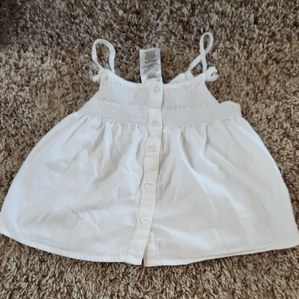 Basic Editions White Kids Camisole